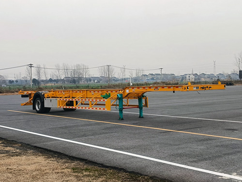 LJH9180TJZE空载集装箱运输半挂车