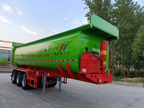 罐式后翻自卸车