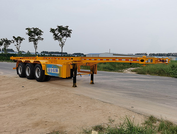 LJH9400TJZ30集装箱运输半挂车