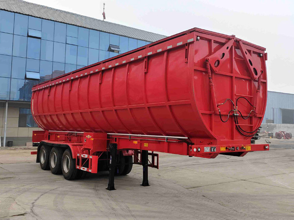 LJH9400ZLS散装粮食运输半挂车